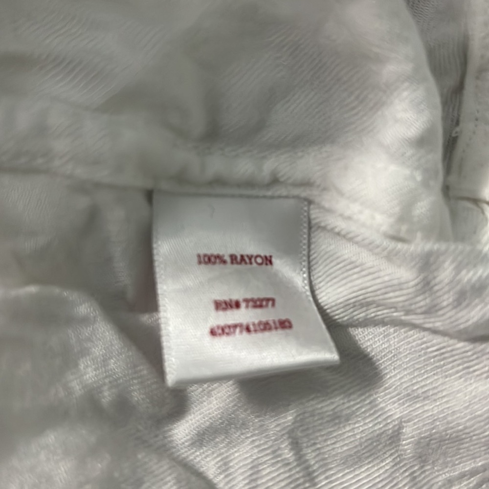 White collared button down - Picture 4 of 5